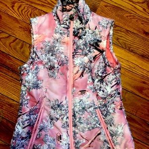 Small pink and gray vest, purchase 3 $10 items for $20